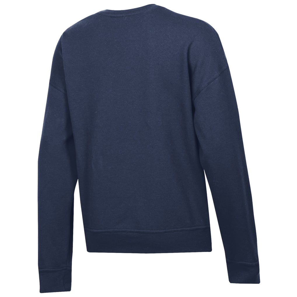  Bucknell Bison Champion Women's Powerblend Pullover Sweatshirt - Navy